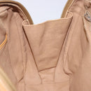 GUCCI Micro GG Supreme Hand Bag PVC Beige Gold 000 104 0030 Auth gh453-19