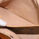 GUCCI Micro GG Supreme Hand Bag PVC Beige Gold 000 104 0030 Auth gh453-21