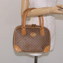GUCCI Micro GG Supreme Hand Bag PVC Beige Gold 000 104 0030 Auth gh453-23