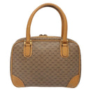 GUCCI Micro GG Supreme Hand Bag PVC Beige Gold 000 104 0030 Auth gh453-3