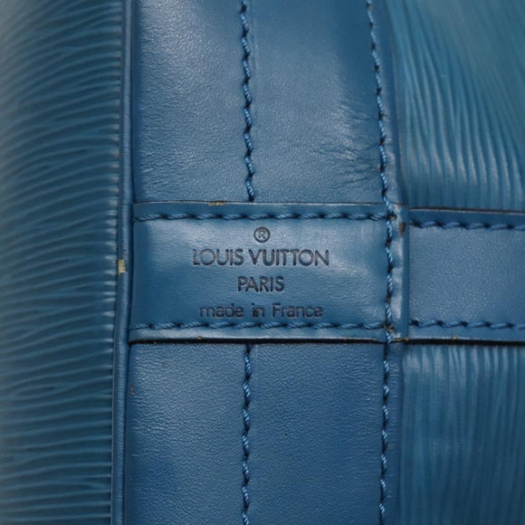 LOUIS VUITTON Epi Noe Shoulder Bag Toledo Blue M44005 LV Auth gh458