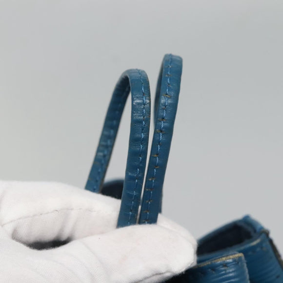 LOUIS VUITTON Epi Noe Shoulder Bag Toledo Blue M44005 LV Auth gh458