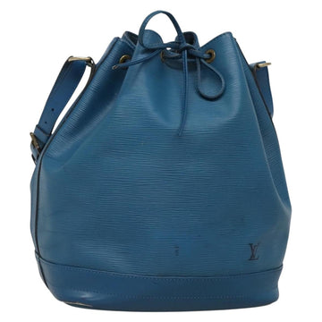LOUIS VUITTON Epi Noe Shoulder Bag Toledo Blue M44005 LV Auth gh458