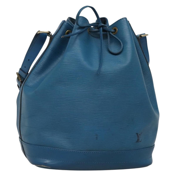 LOUIS VUITTON Epi Noe Shoulder Bag Toledo Blue M44005 LV Auth gh458