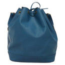 LOUIS VUITTON Epi Noe Shoulder Bag Toledo Blue M44005 LV Auth gh458-2