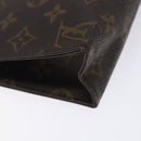 LOUIS VUITTON Monogram Poche Toilette 19 Pouch M47544 LV Auth gh466-16