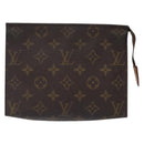 LOUIS VUITTON Monogram Poche Toilette 19 Pouch M47544 LV Auth gh466-13