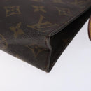 LOUIS VUITTON Monogram Poche Toilette 19 Pouch M47544 LV Auth gh466-7