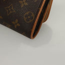 LOUIS VUITTON Monogram Pochette Twin PM Shoulder Bag M51854 LV Auth gh468-16