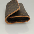 LOUIS VUITTON Monogram Pochette Twin PM Shoulder Bag M51854 LV Auth gh468-4