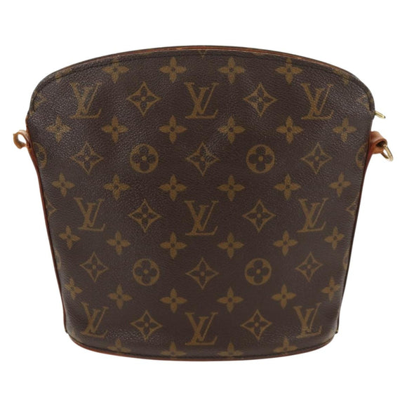 LOUIS VUITTON Monogram Drouot Shoulder Shoulder Bag M51290 LV Auth gh470