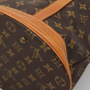LOUIS VUITTON Monogram Bucket GM Schultertasche M42236 LV Auth gh479-15