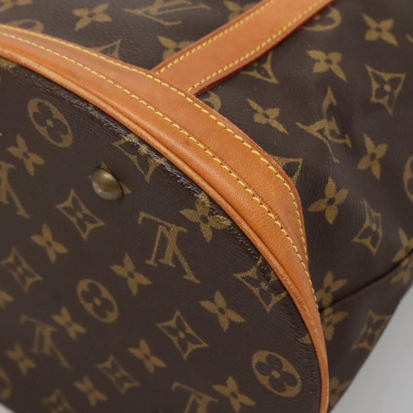 LOUIS VUITTON Monogram Bucket GM Schultertasche M42236 LV Auth gh479