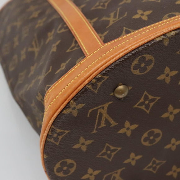 LOUIS VUITTON Monogram Bucket GM Shoulder Bag M42236 LV Auth gh479