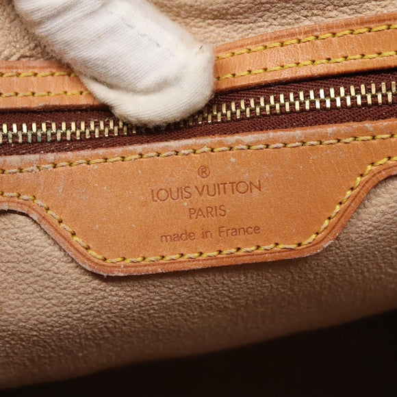 LOUIS VUITTON Monogram Bucket GM Shoulder Bag M42236 LV Auth gh479