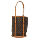 LOUIS VUITTON Monogram Bucket GM Shoulder Bag M42236 LV Auth gh479-13