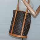 LOUIS VUITTON Monogram Bucket GM Shoulder Bag M42236 LV Auth gh479-21