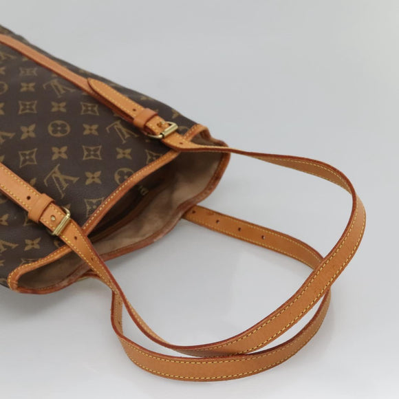 LOUIS VUITTON Monogram Bucket GM Shoulder Bag M42236 LV Auth gh479