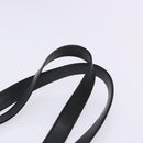 CELINE Macadam Canvas Tote Bag PVC Leather Black Gold Auth gh486-14