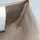 GUCCI GUCCI Plus Supreme Web Sherry Line Tote Bag PVC Cream Gold Auth gh487-19