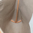 GUCCI GUCCI Plus Supreme Web Sherry Line Tote Bag PVC Cream Gold Auth gh487-20