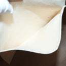 GUCCI GUCCI Plus Supreme Web Sherry Line Tote Bag PVC Cream Gold Auth gh487-12