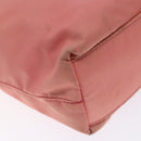 PRADA Hand Bag Nylon Pink Auth gh489-13