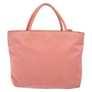 PRADA Hand Bag Nylon Pink Auth gh489-3