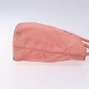PRADA Hand Bag Nylon Pink Auth gh489-4