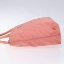 PRADA Hand Bag Nylon Pink Auth gh489-5