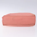 PRADA Hand Bag Nylon Pink Auth gh489-9