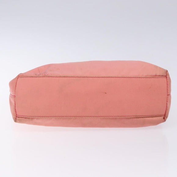 PRADA Hand Bag Nylon Pink Auth gh489