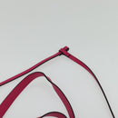 MARNI Tote Bag Leather Pink Auth gh503-10