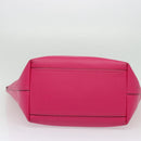 MARNI Tote Bag Leather Pink Auth gh503-11