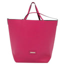 MARNI Tote Bag Leather Pink Auth gh503-2