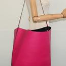MARNI Tote Bag Leather Pink Auth gh503-22