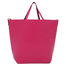 MARNI Tote Bag Leather Pink Auth gh503-2