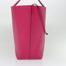 MARNI Tote Bag Leather Pink Auth gh503-4