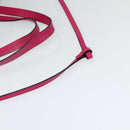 MARNI Tote Bag Leather Pink Auth gh503-9