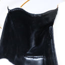 Salvatore Ferragamo Gancini Shoulder Bag Leather White Gold Auth gh505-20