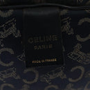 CELINE C Sulky Boston Bag Canvas Navy Auth gh511-14