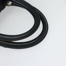 CELINE C Sulky Boston Bag Canvas Navy Auth gh511-7