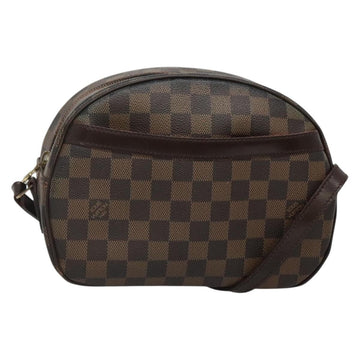 LOUIS VUITTON Damier Ebene Blois Shoulder Bag SPO N48095 LV Auth gh523