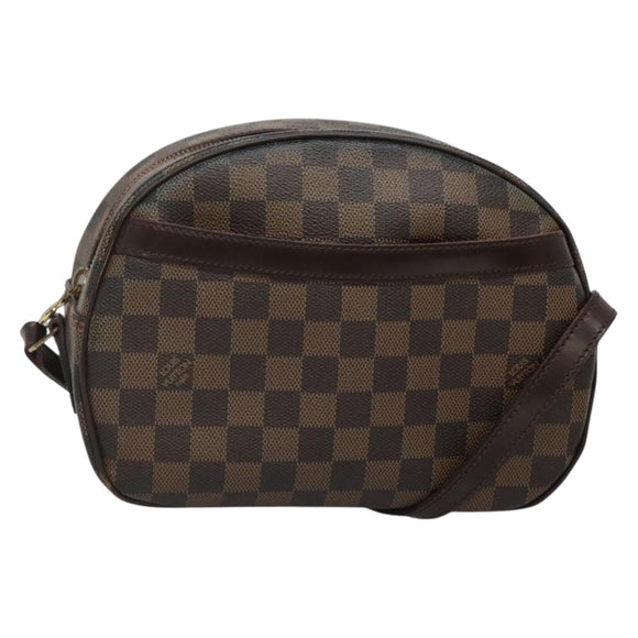 LOUIS VUITTON Damier Ebene Blois Shoulder Bag SPO N48095 LV Auth gh523