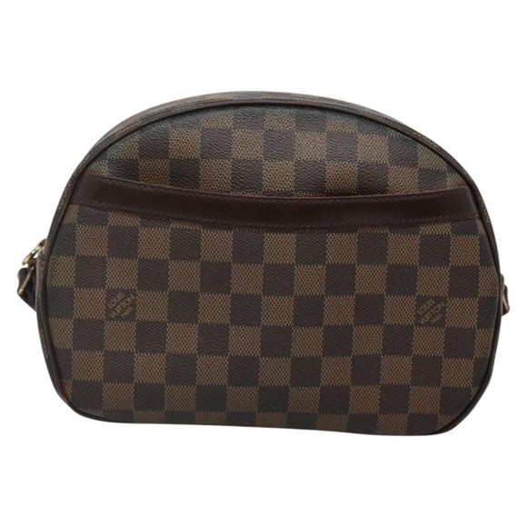 LOUIS VUITTON Damier Ebene Blois Shoulder Bag SPO N48095 LV Auth gh523