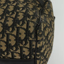 Christian Dior Trotter Canvas Boston Bag Navy Auth gh526-11