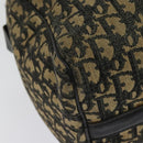 Christian Dior Trotter Canvas Boston Bag Navy Auth gh526-12