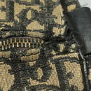 Christian Dior Trotter Canvas Boston Bag Navy Auth gh526-14