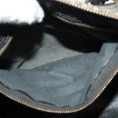 Christian Dior Trotter Canvas Boston Bag Navy Auth gh526-18