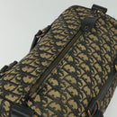 Christian Dior Trotter Canvas Boston Bag Navy Auth gh526-6
